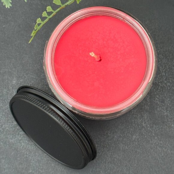 BBW Winter Candy Apple Bath & Body Works Mason Jar Single Wick Candle - Picture 6 of 10